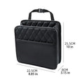 Leather Car Seat Back Storage Bag