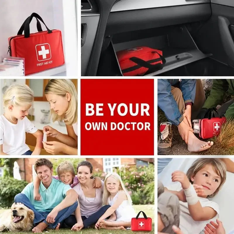 Portable Emergency First Aid Kit