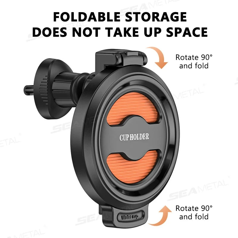 Foldable Car Vent Cup Holder