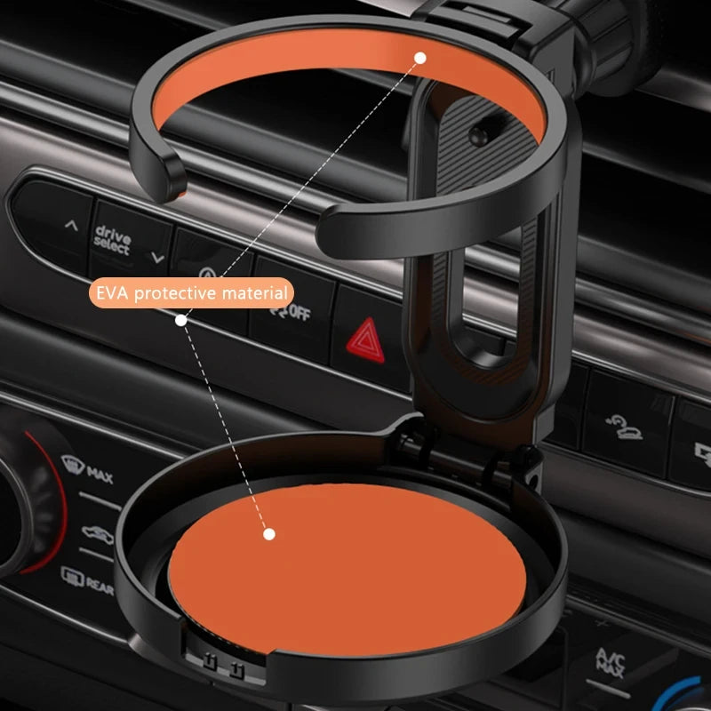 Foldable Car Vent Cup Holder