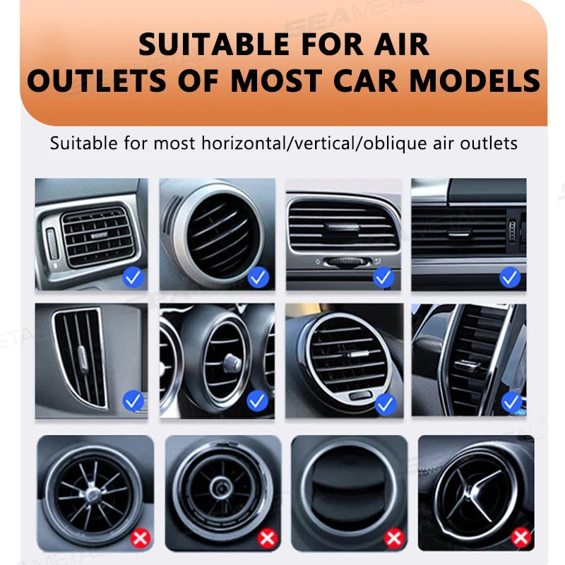 Foldable Car Vent Cup Holder