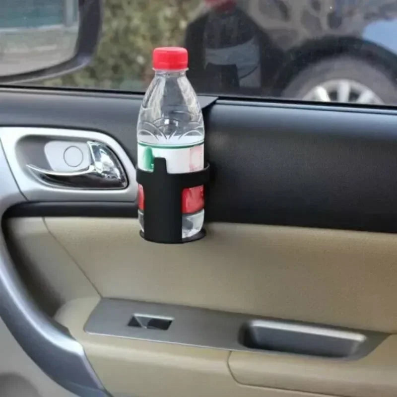 Car Drink Cup Holder Container Hook Multifunctional Hanging Window Door Mount Universal Water Bottle Cup Stand for Auto