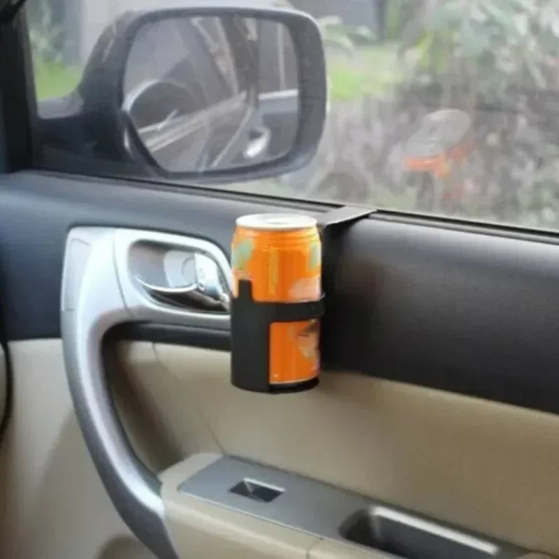 Car Drink Cup Holder Container Hook Multifunctional Hanging Window Door Mount Universal Water Bottle Cup Stand for Auto